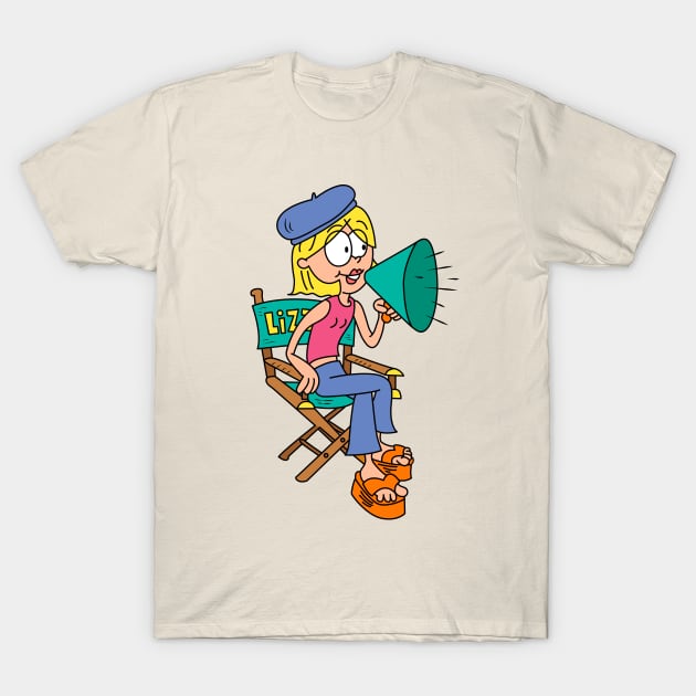 Lizzie Director T-Shirt by artxlife